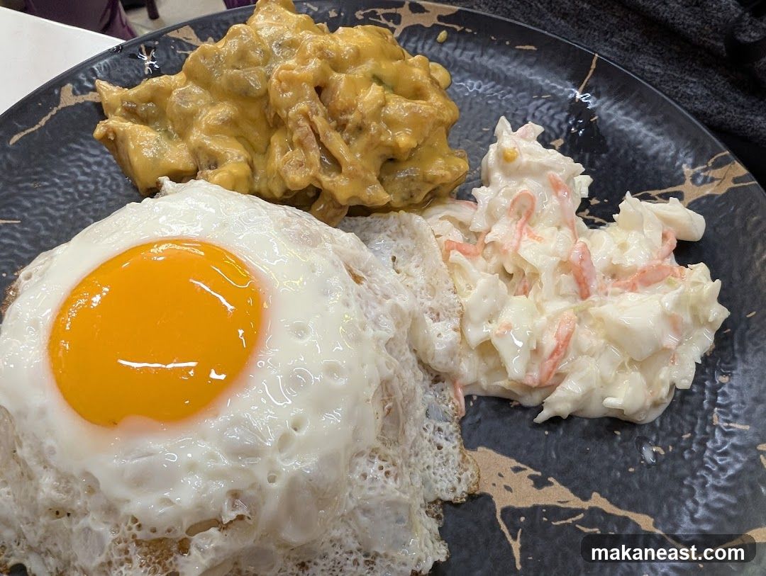 Fried Egg with Side Dishes