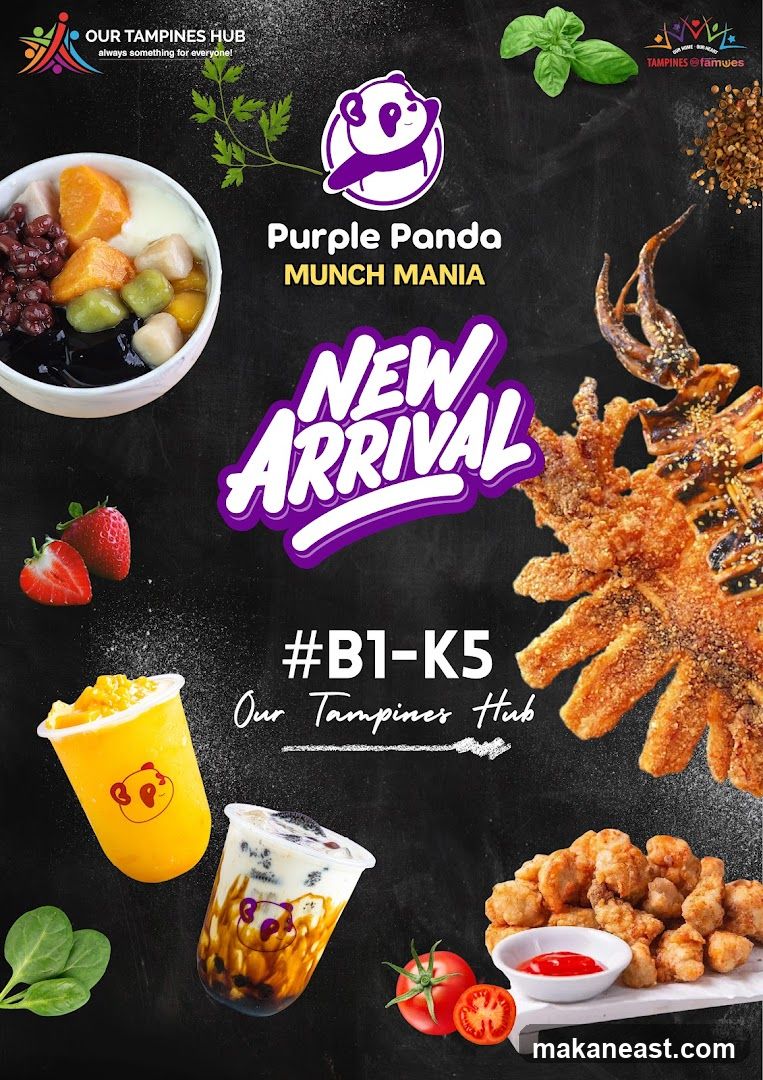 Purple Panda Munch Mania New Arrival