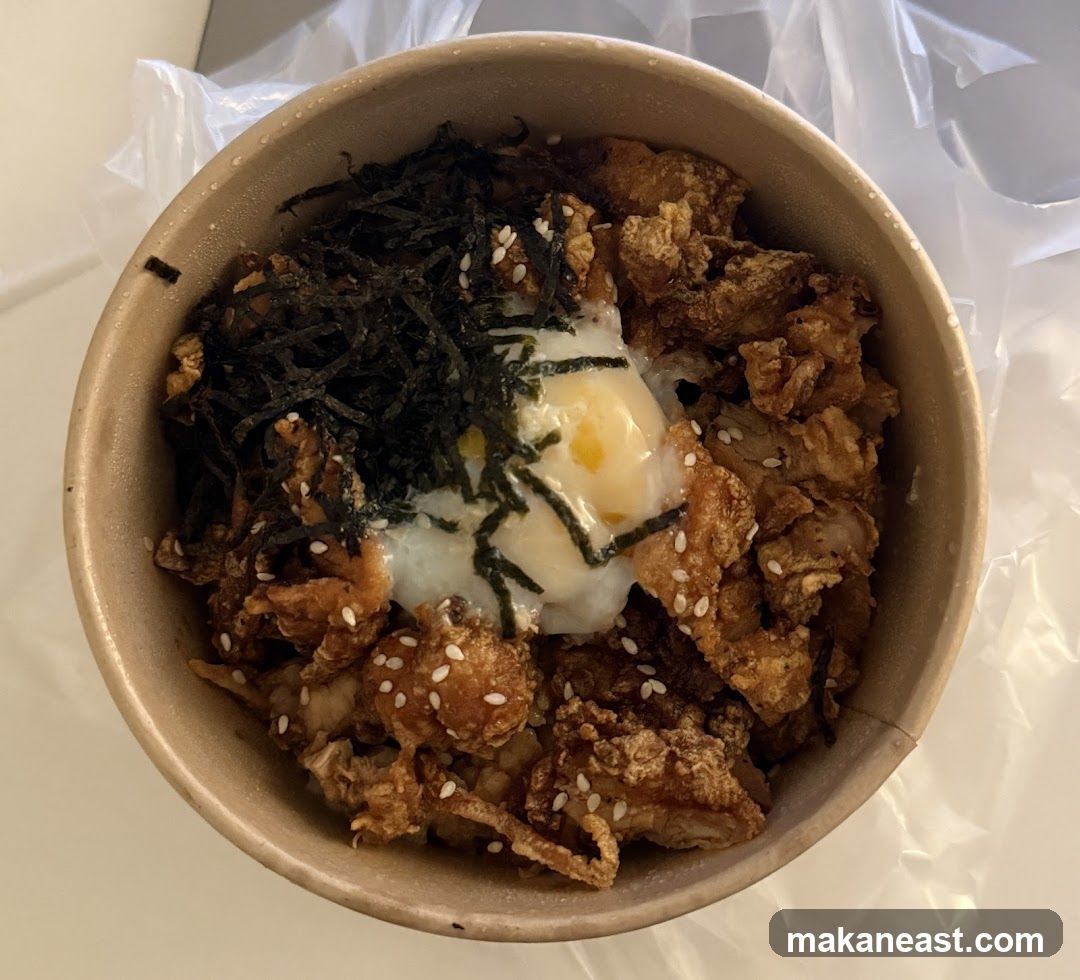 Fried Chicken Rice Bowl