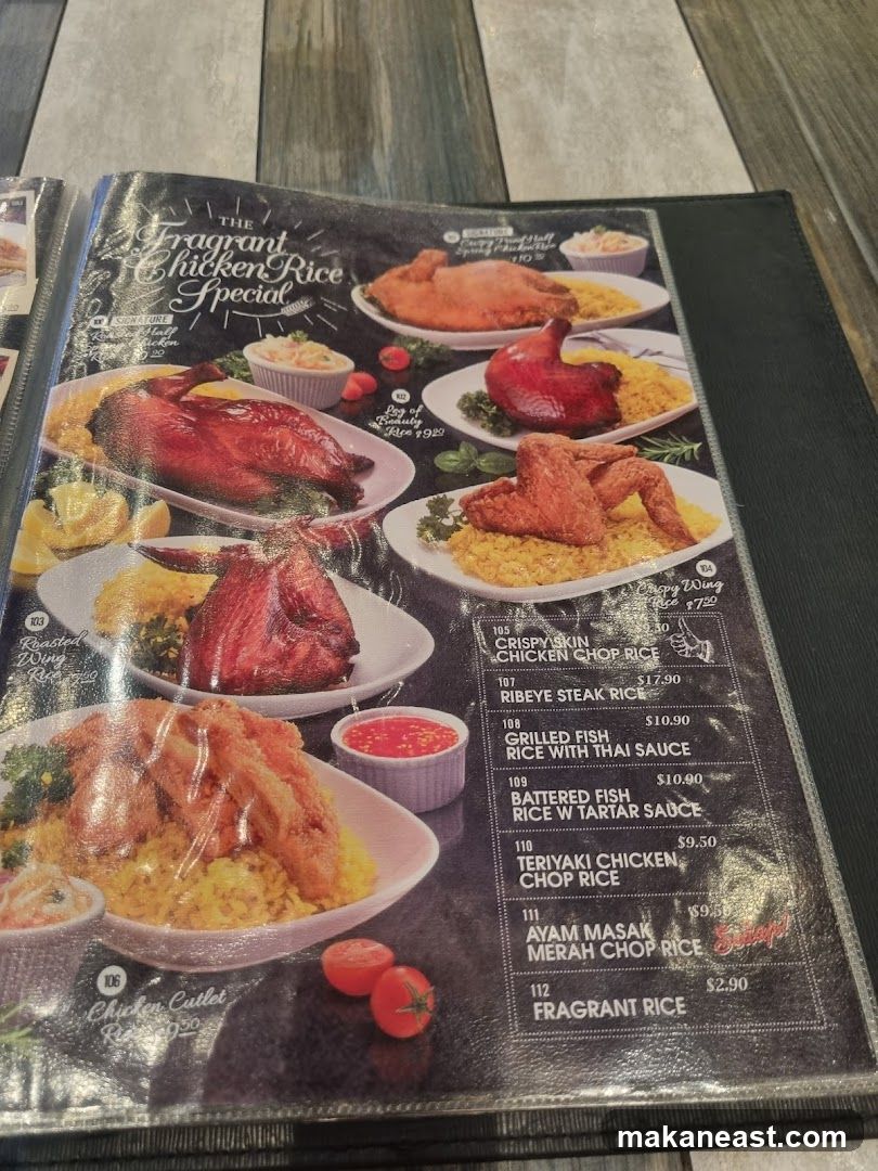 The Fragrant Chicken Rice Special