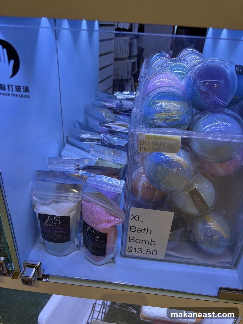 Bath Bombs and Bubble Bath Products