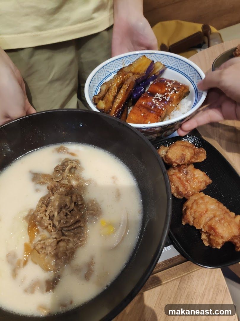 Japanese Food Spread