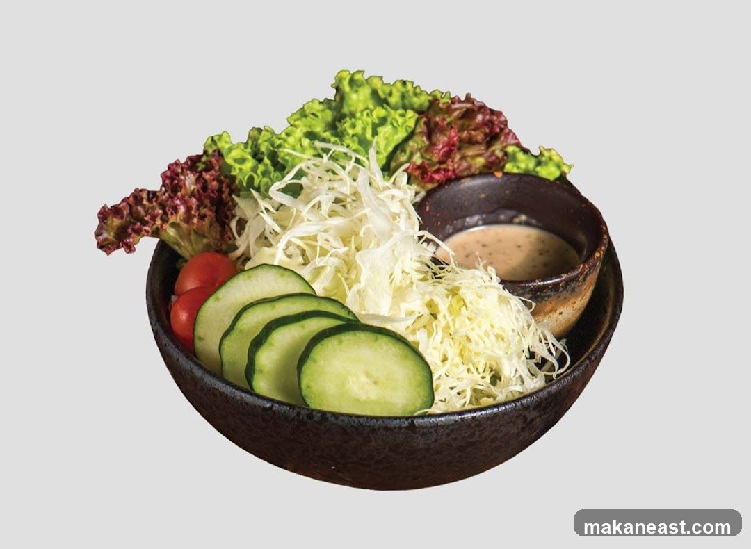 Salad with Dressing