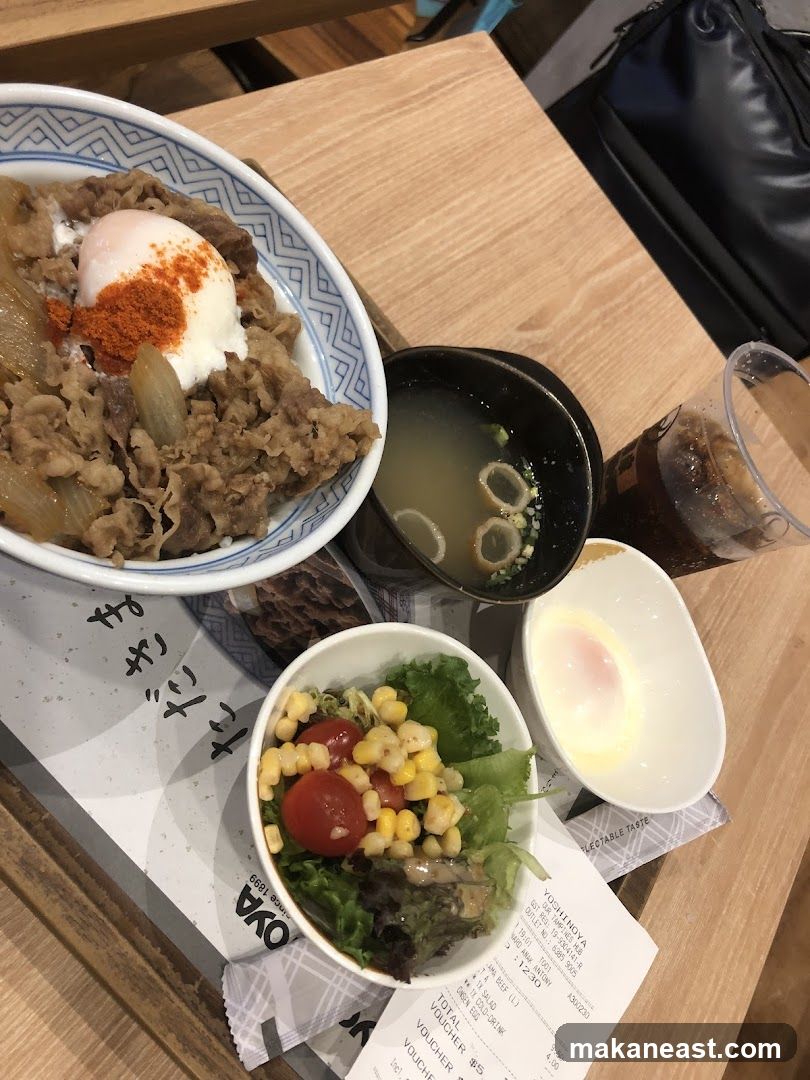 Yoshinoya Meal