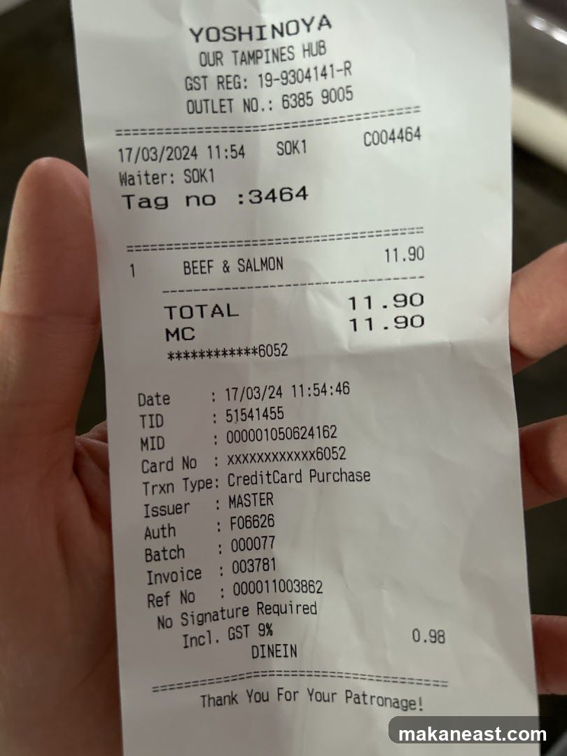 Receipt