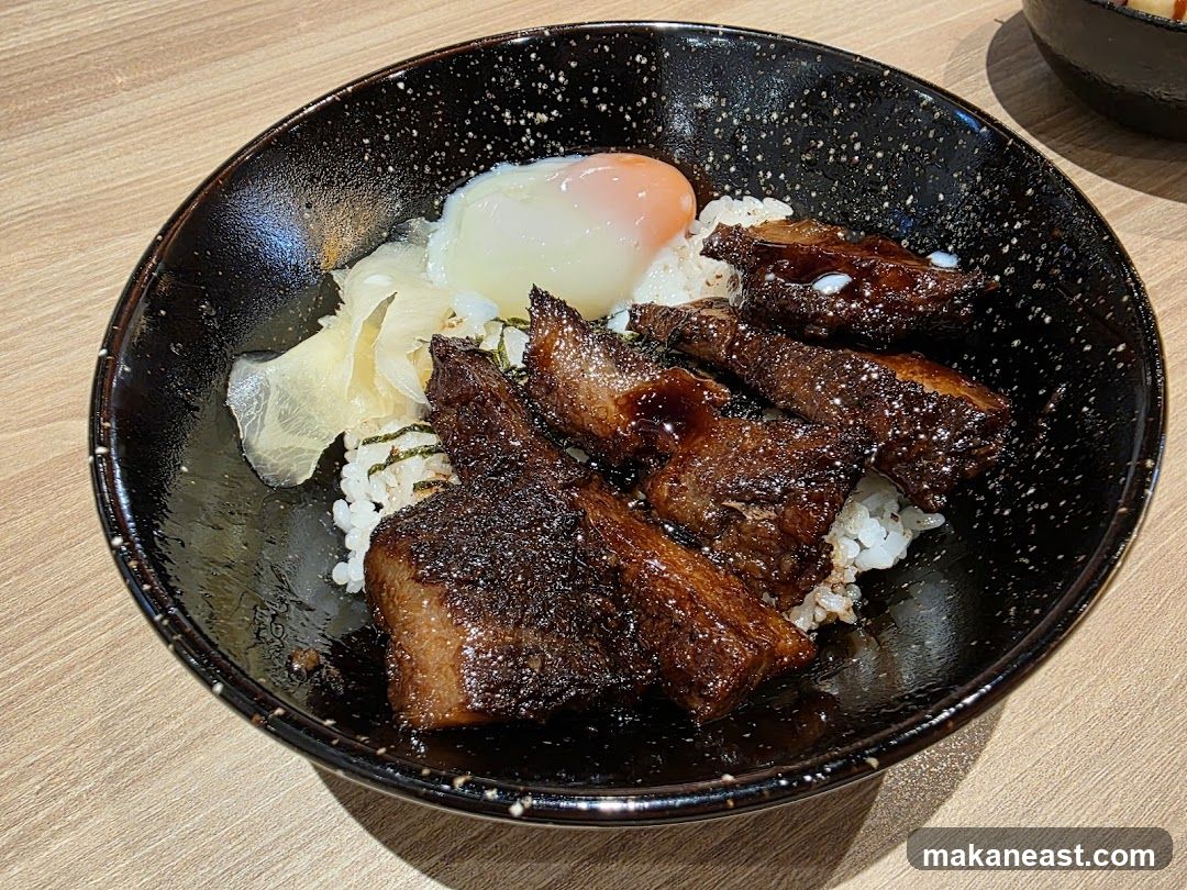 Pork Belly Rice Bowl