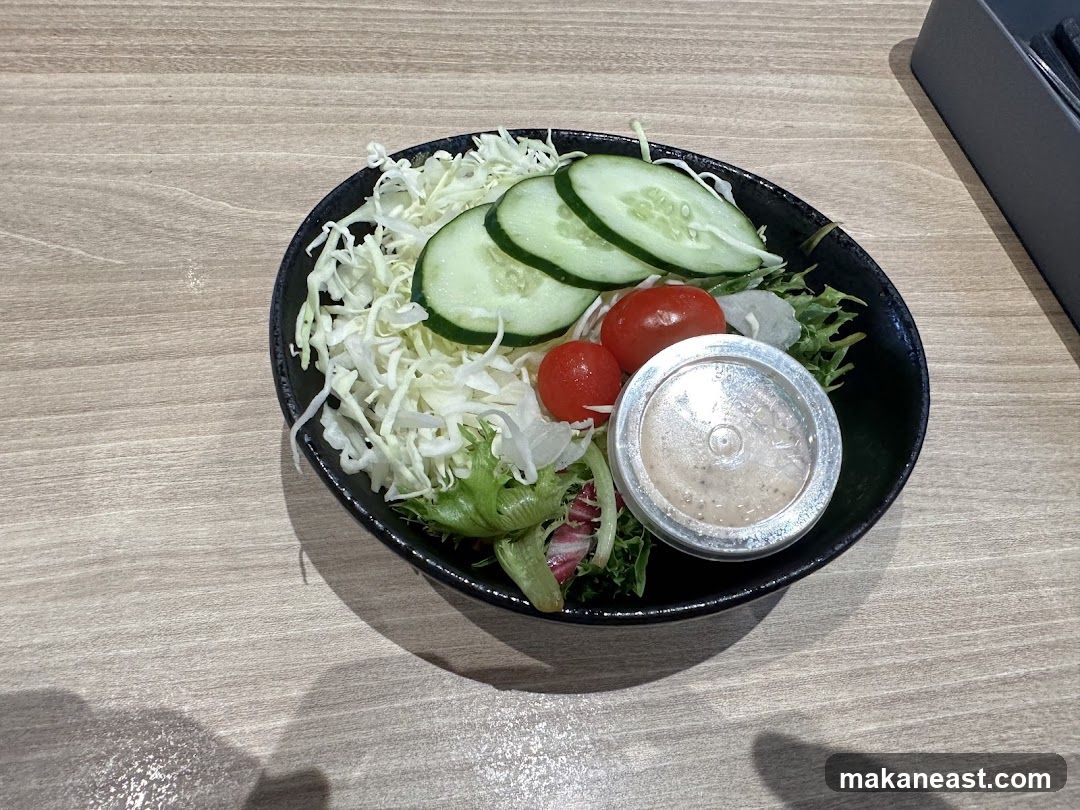 Salad with Dressing