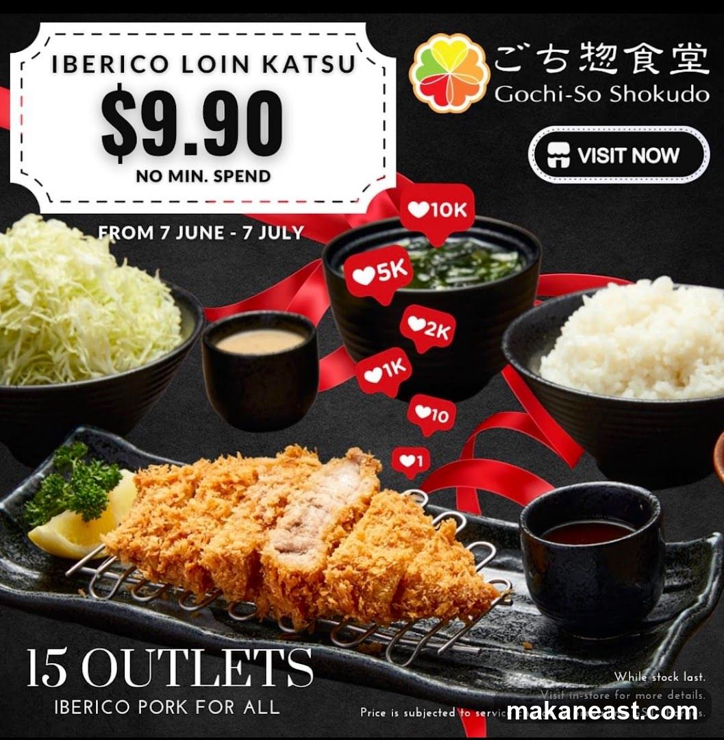 Iberico Loin Katsu Promotion