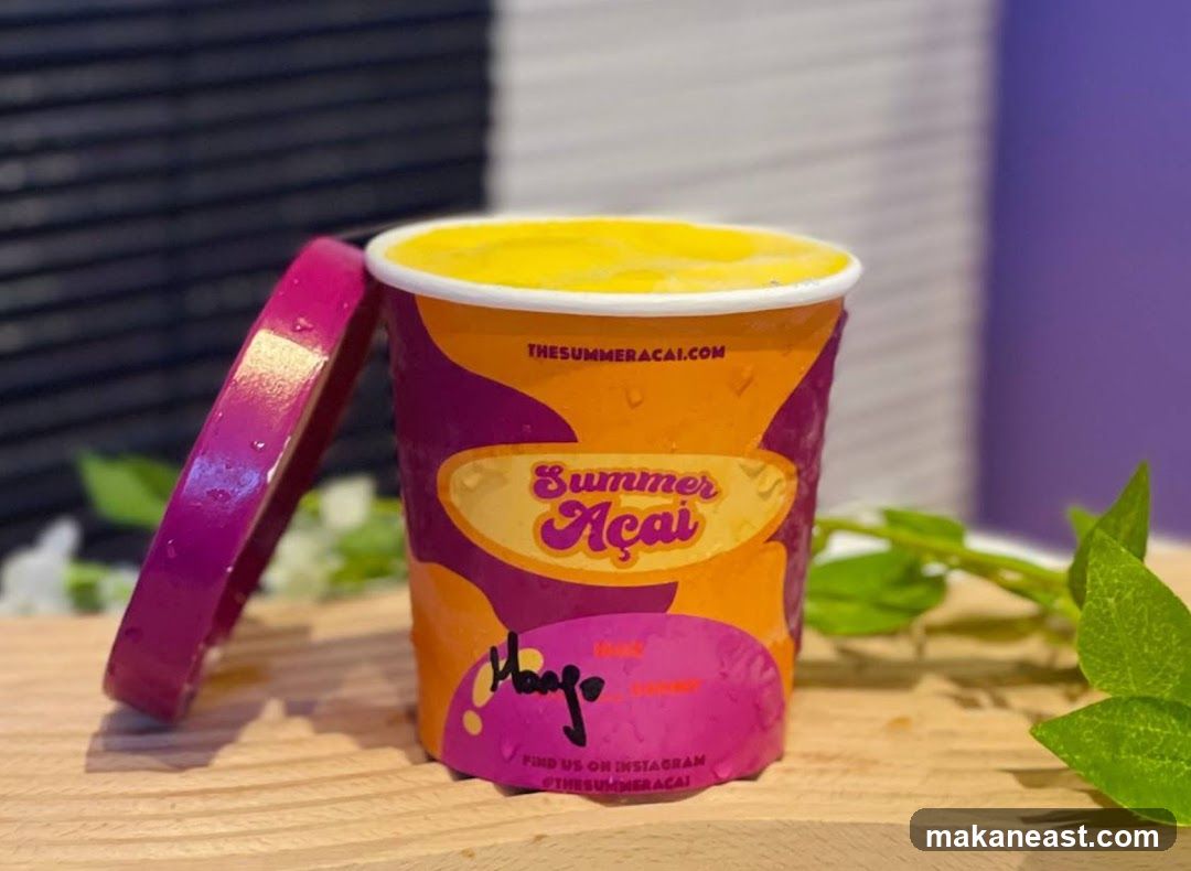 Summer Açai Mango Cup