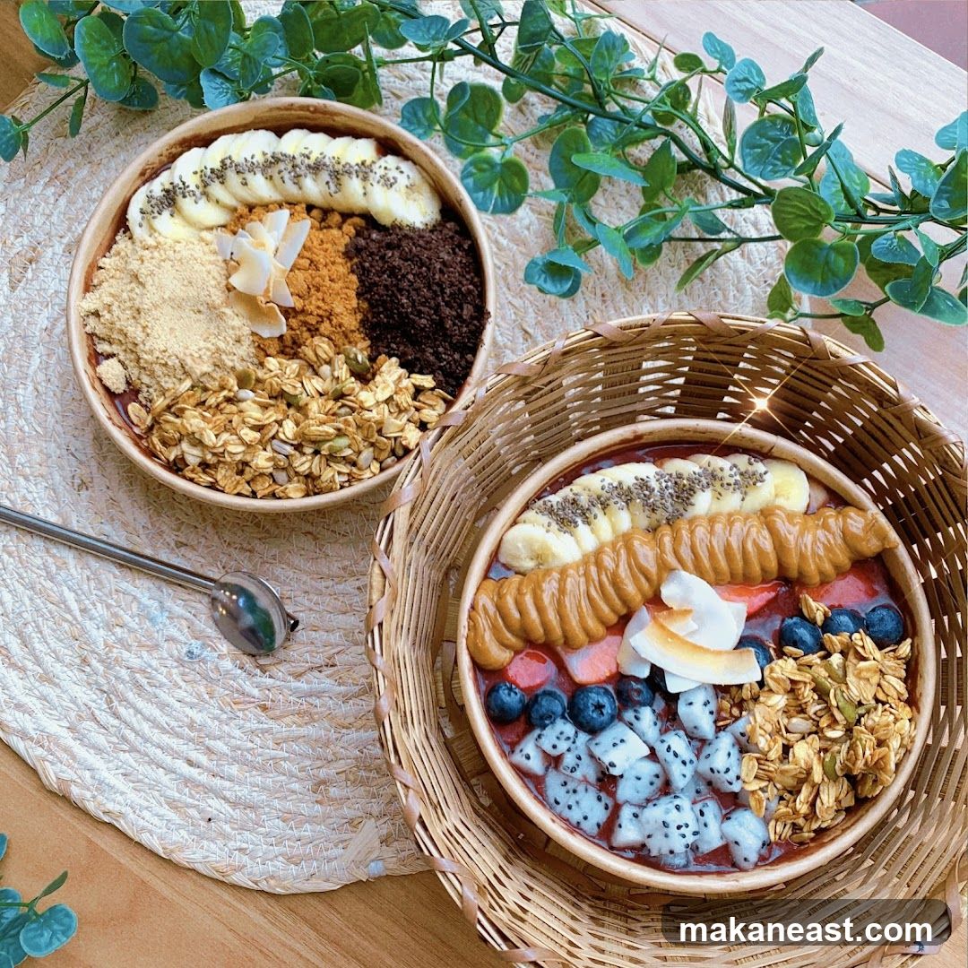Two Acai Bowls