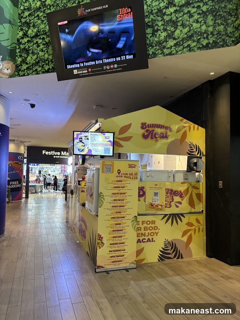 Summer Acai Kiosk