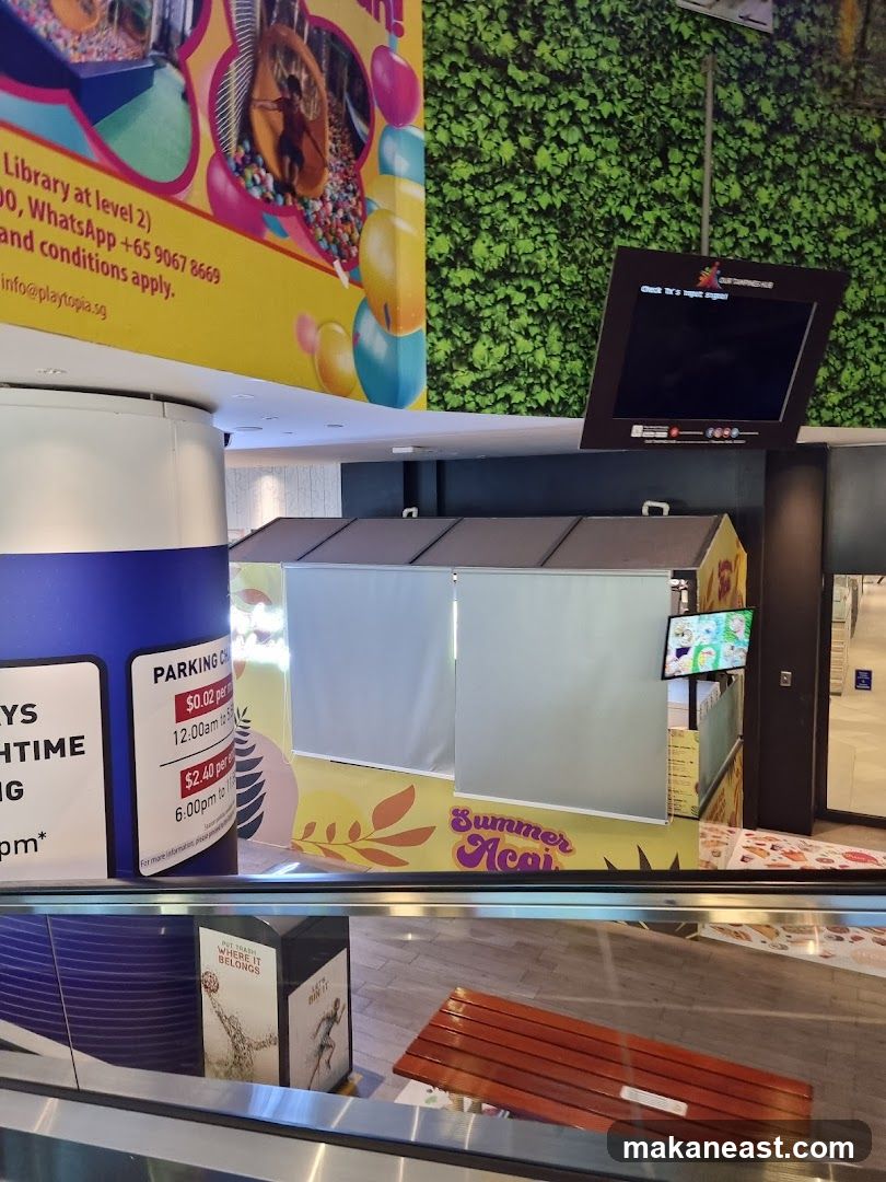 Playtopia and Summer Acai Advertisement