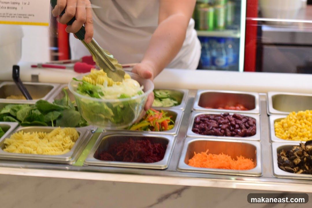 Salad Bar Preparation