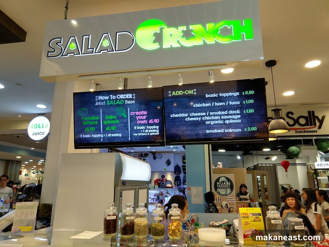 Salad Crunch Menu