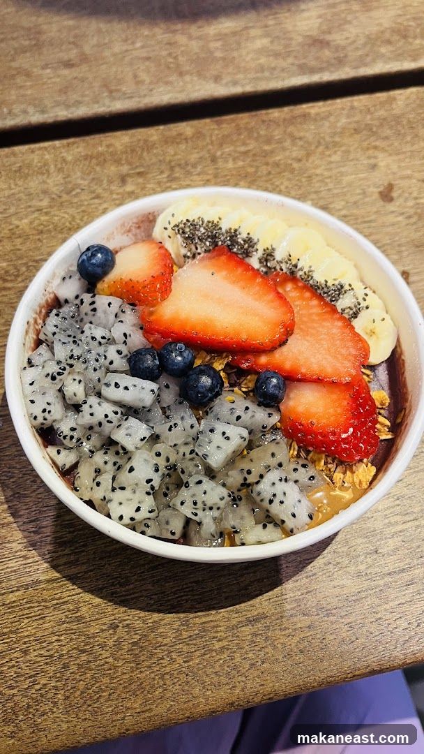 Acai Bowl with Fruit and Granola