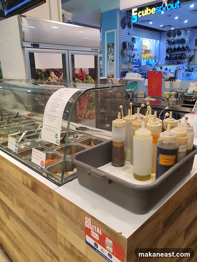 Salad Bar with Dressings