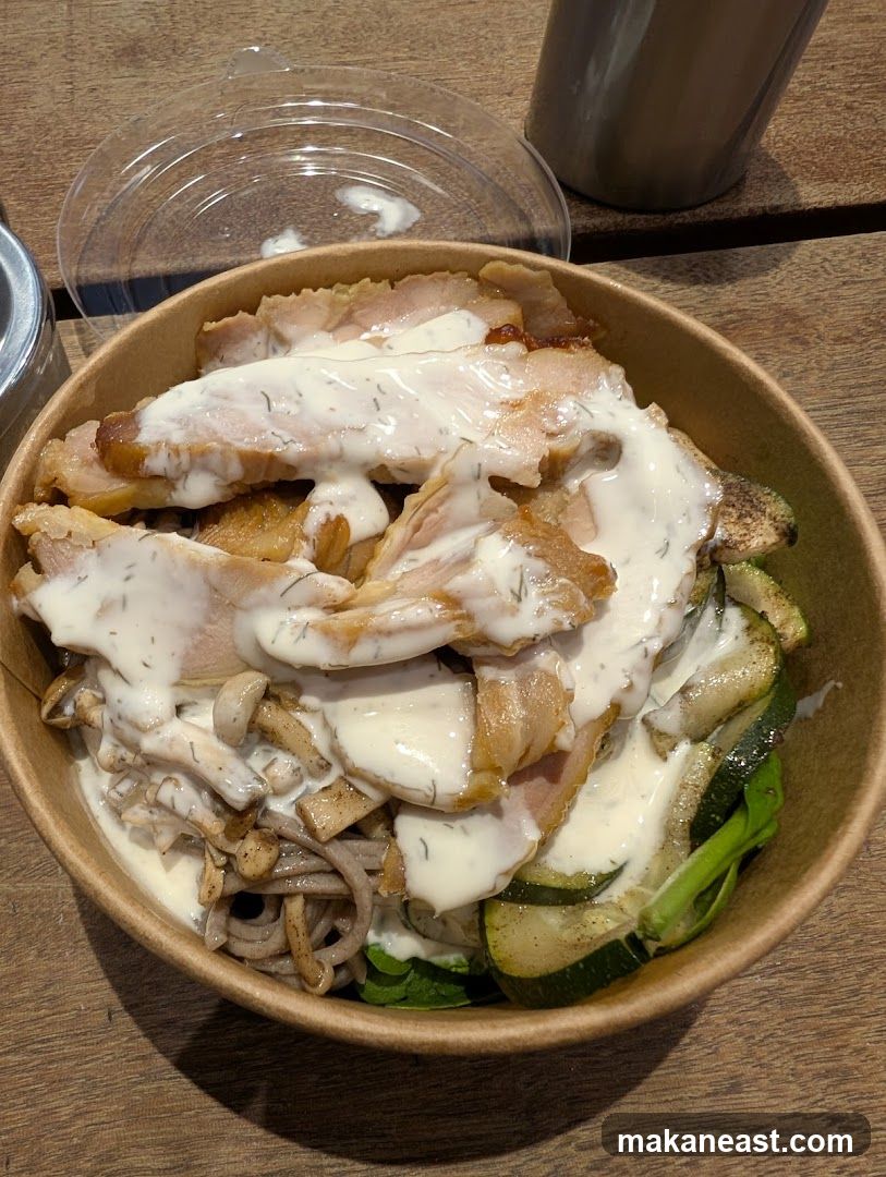 Chicken and Soba Noodle Bowl