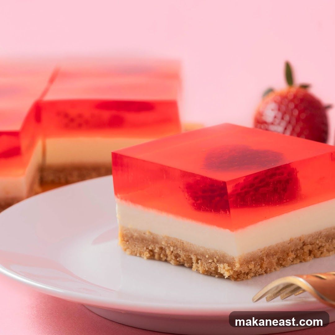 Strawberry Jelly Dessert