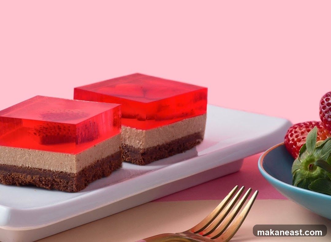 Strawberry Jelly Desserts