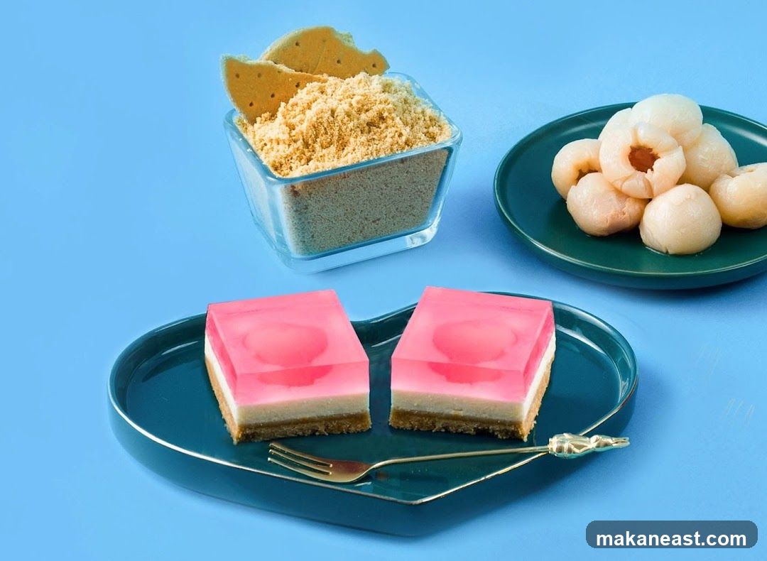 Lychee Jelly Desserts