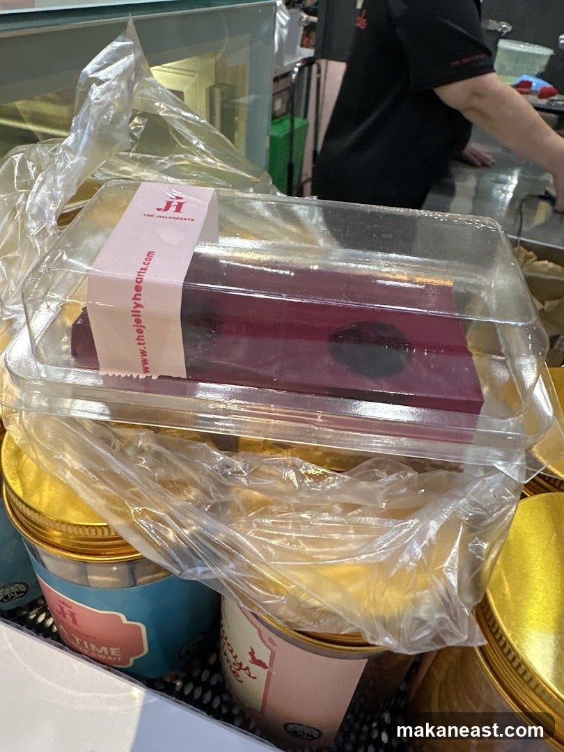Dessert in a plastic container