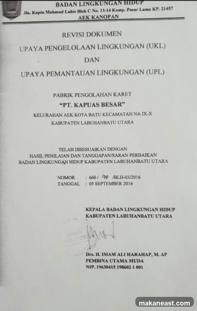 Environmental Management Document