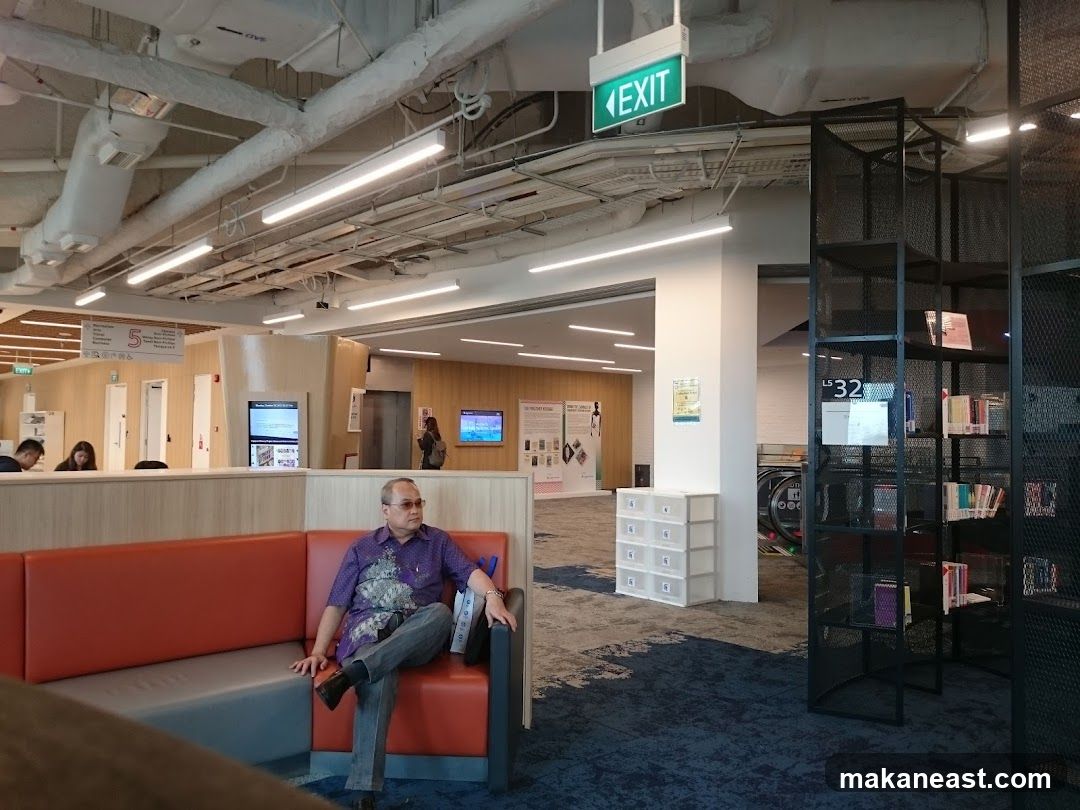 Modern Library Interior