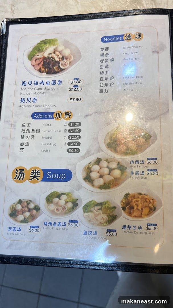 Noodles and Soups