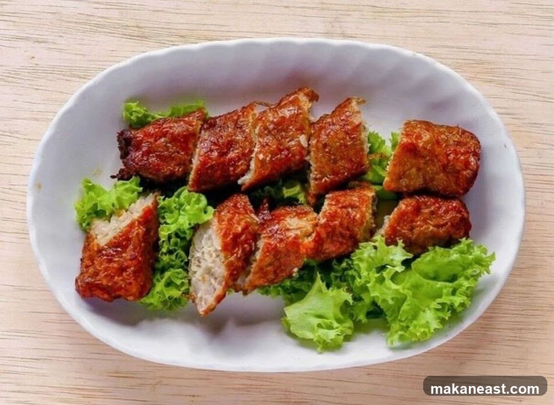 Fried Rolls with Lettuce