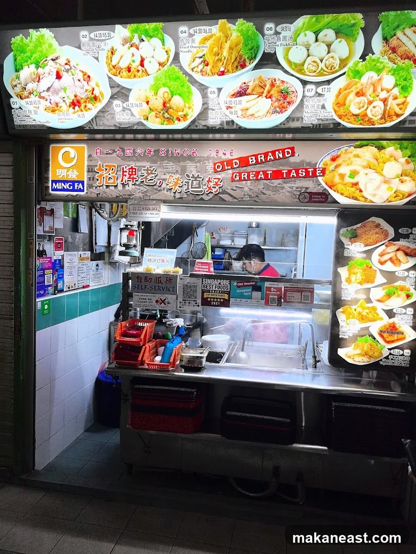 Food Stall Menu