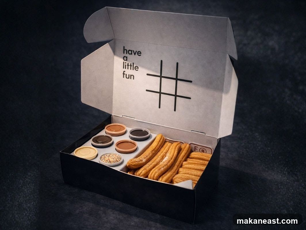 Churros with Dipping Sauces