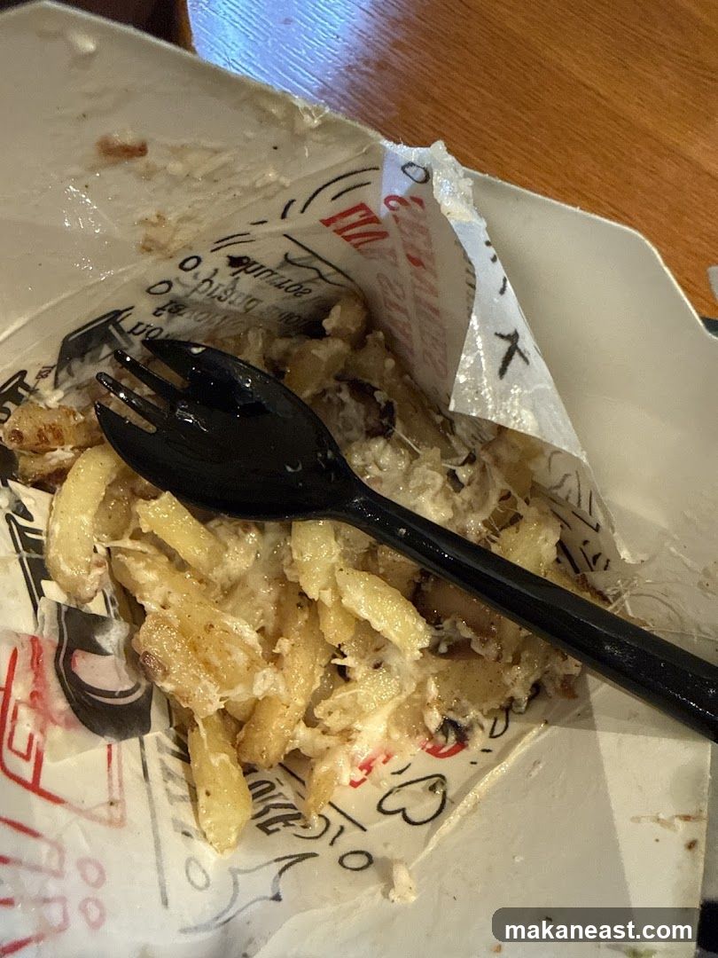 Poutine with a Fork