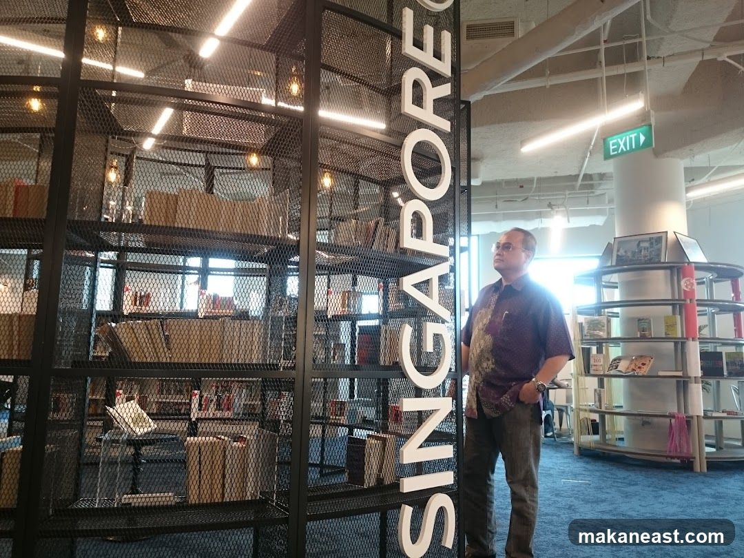 Man in Library
