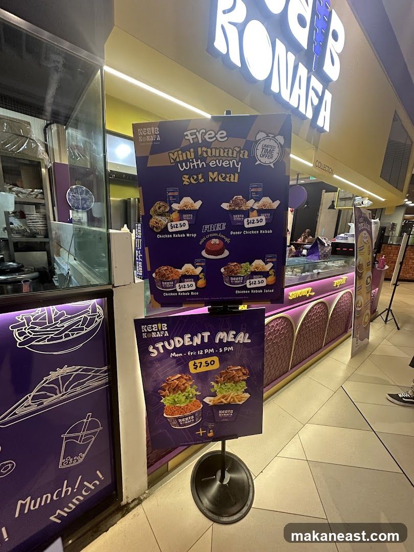 Kebab Konafa Food Stall