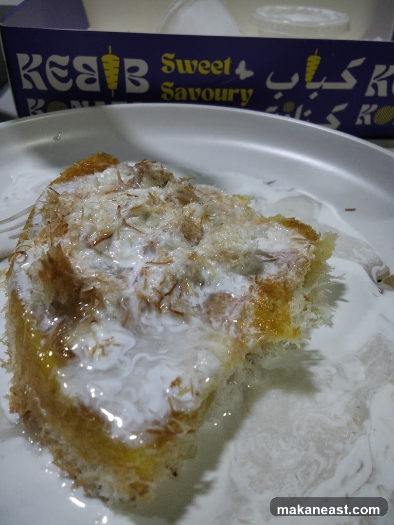 Dessert with Kebab Box