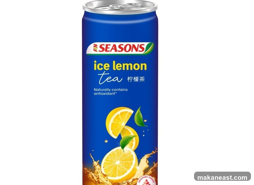 Seasons Ice Lemon Tea Can