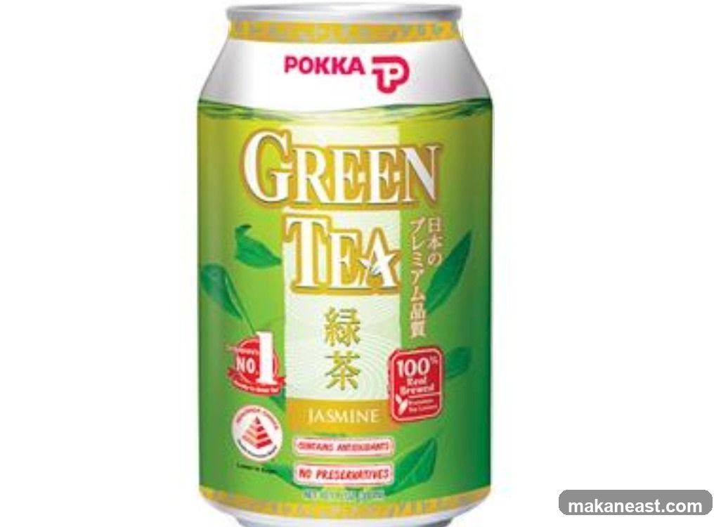 Pokka Green Tea Can