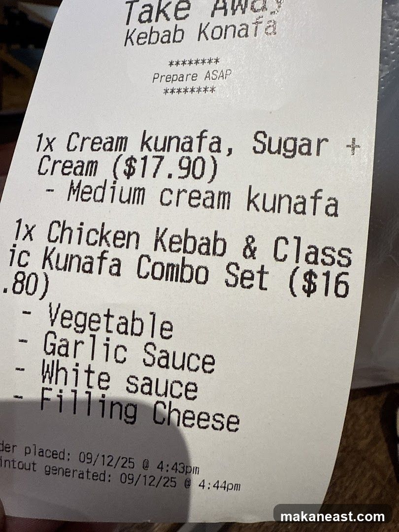 Kebab Konafa Take Away