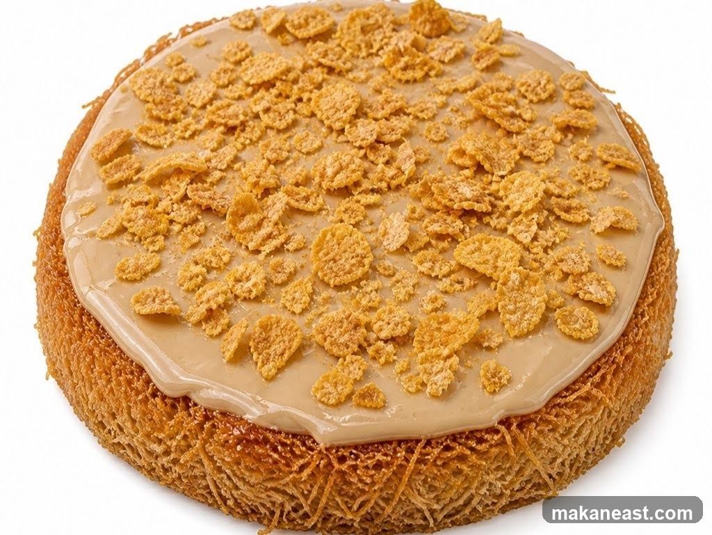 Caramel and Cereal Cake