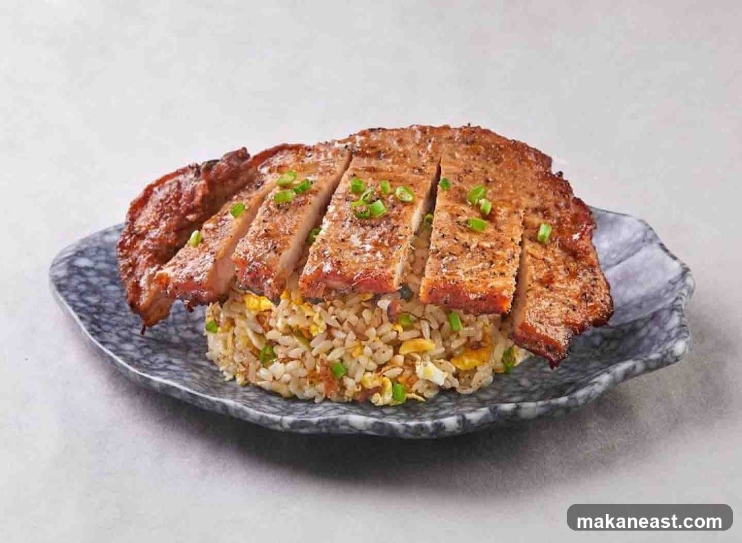 Pork Chop with Fried Rice