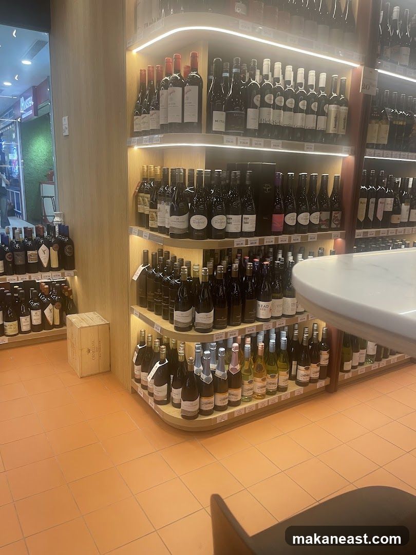 Wine Store Shelves
