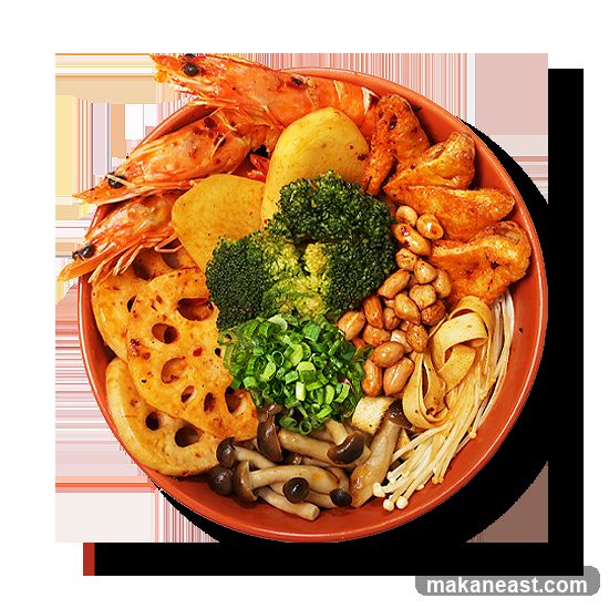 Spicy Seafood and Vegetable Bowl