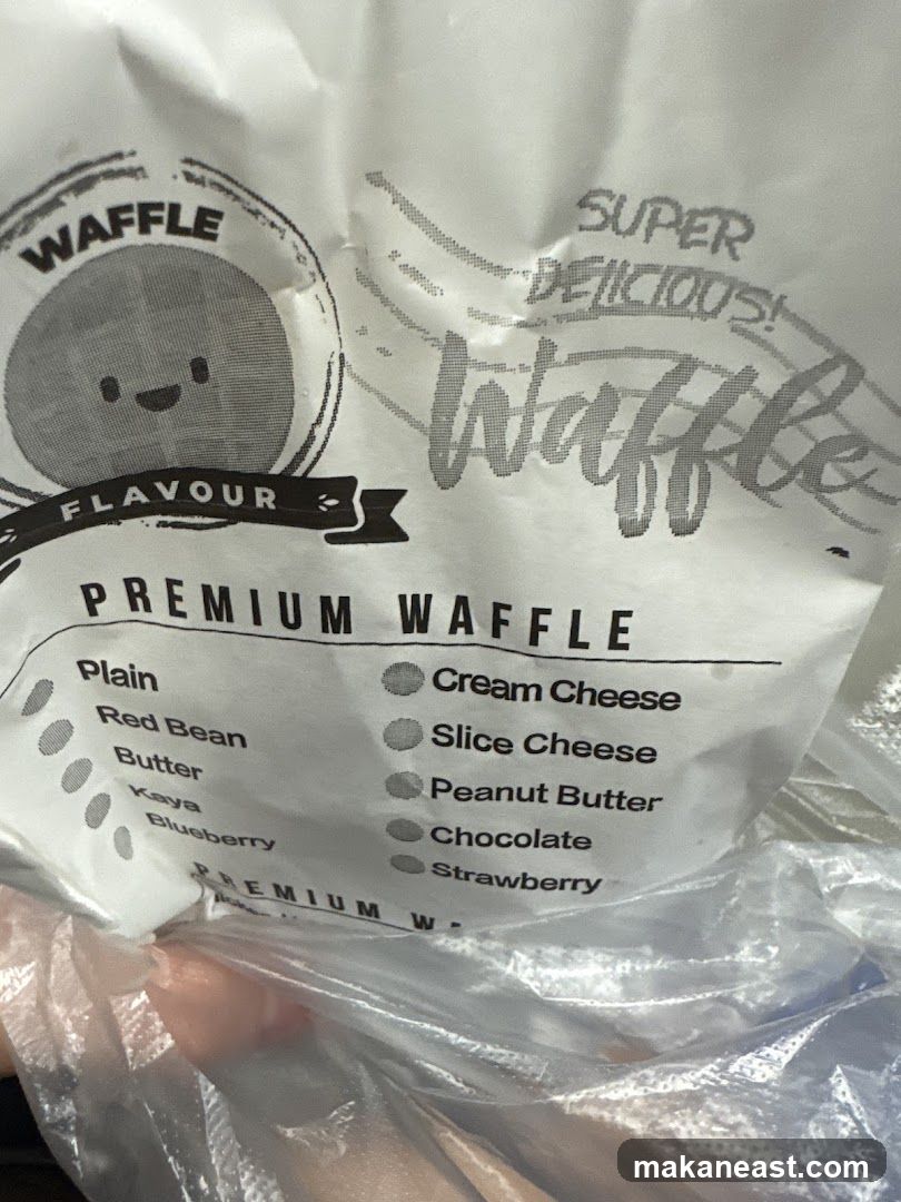 Premium Waffle Flavours