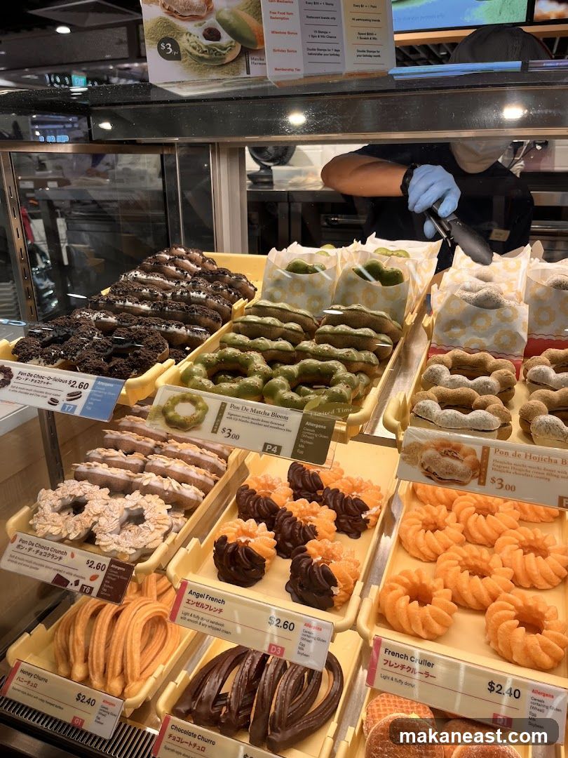 Donuts and Churros Display
