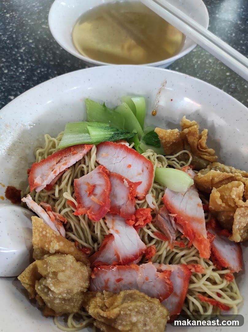 Noodles with Char Siu and Wontons