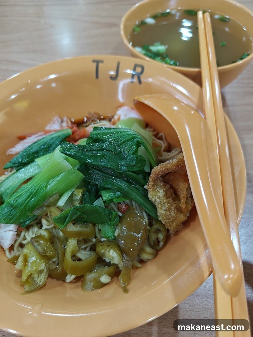 Noodles with soup