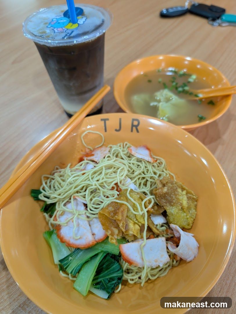 Noodles with Char Siu and Wontons