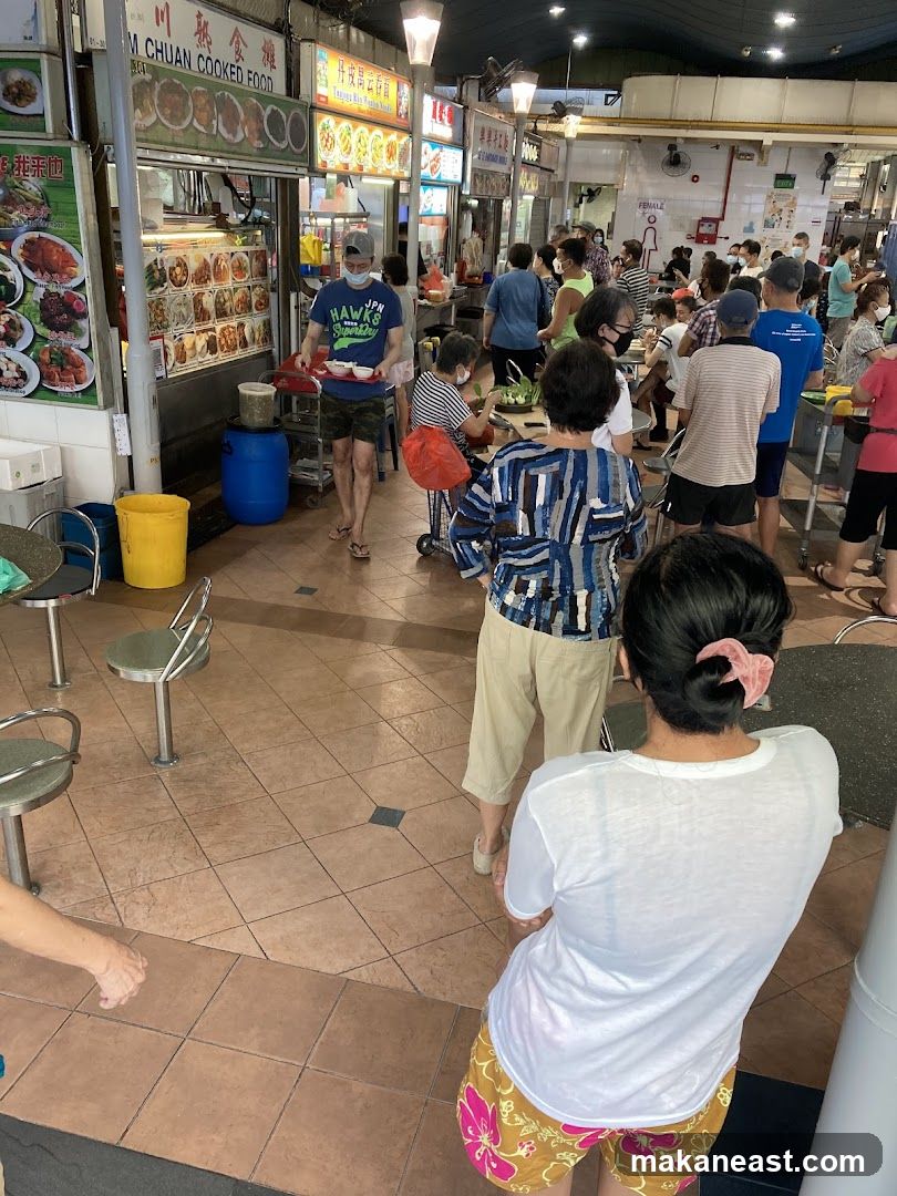 Hawkers Centre with Diners
