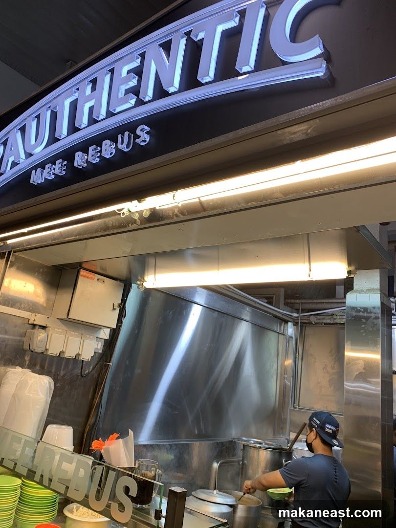 Authentic Mee Rebus Stall