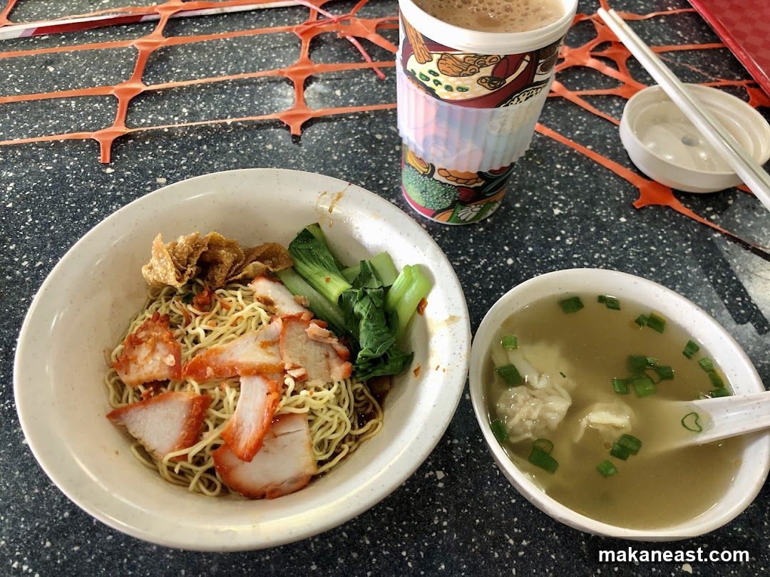 Noodles and Wonton Soup